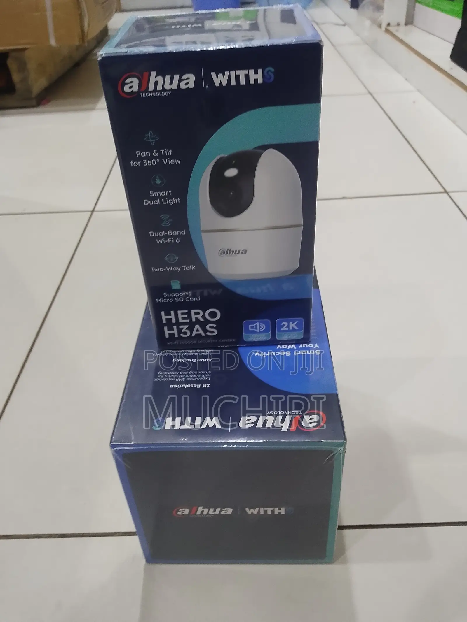 Dahua HERO H3AS 3MP Dual-Band Wi-Fi6 Security Camera 360° Pan & Tilt