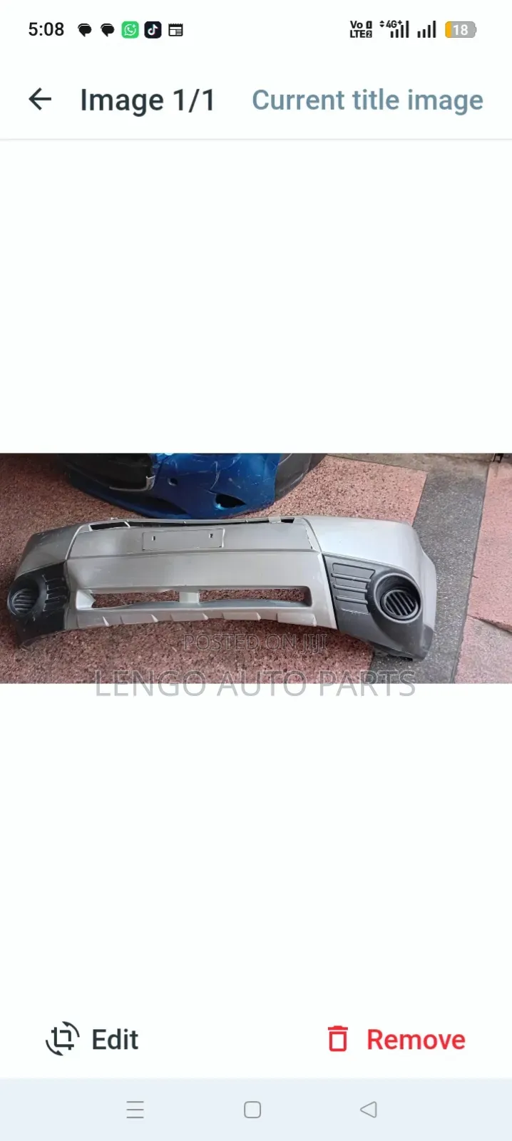 Subaru Sh5 Front Bumper