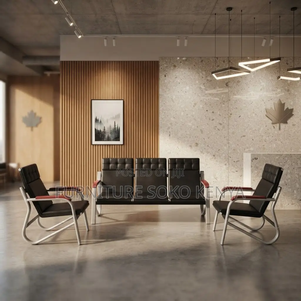 Sofas; Urban 5-Seater Executive Office Visitor's Sofa Set
