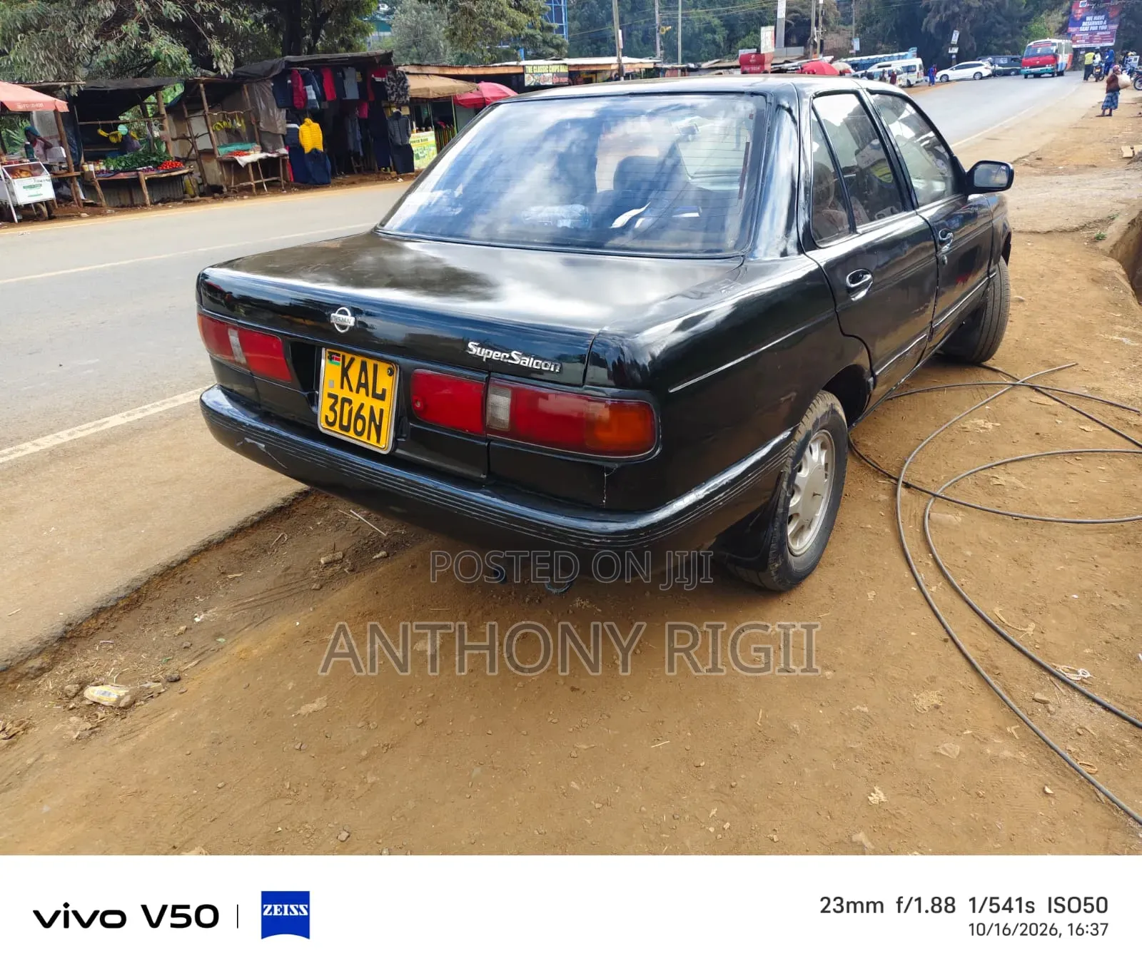 Nissan Sunny B13 Sedan 1.3 1995 Black
