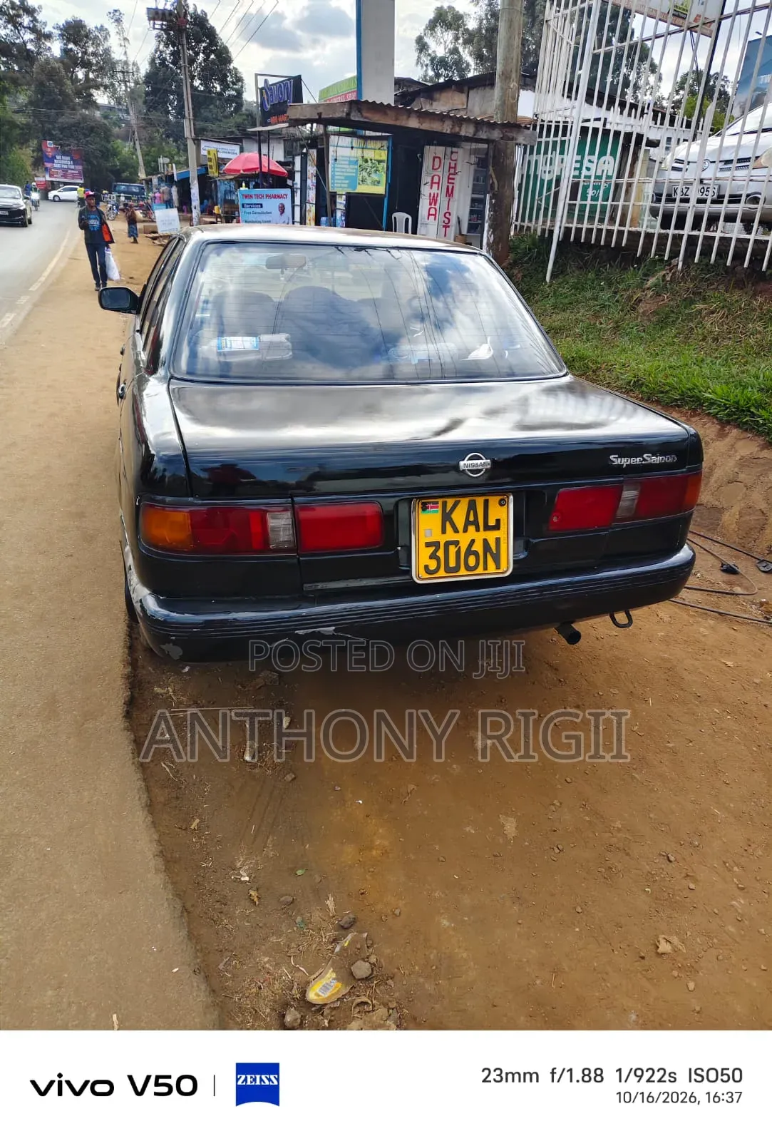 Nissan Sunny B13 Sedan 1.3 1995 Black