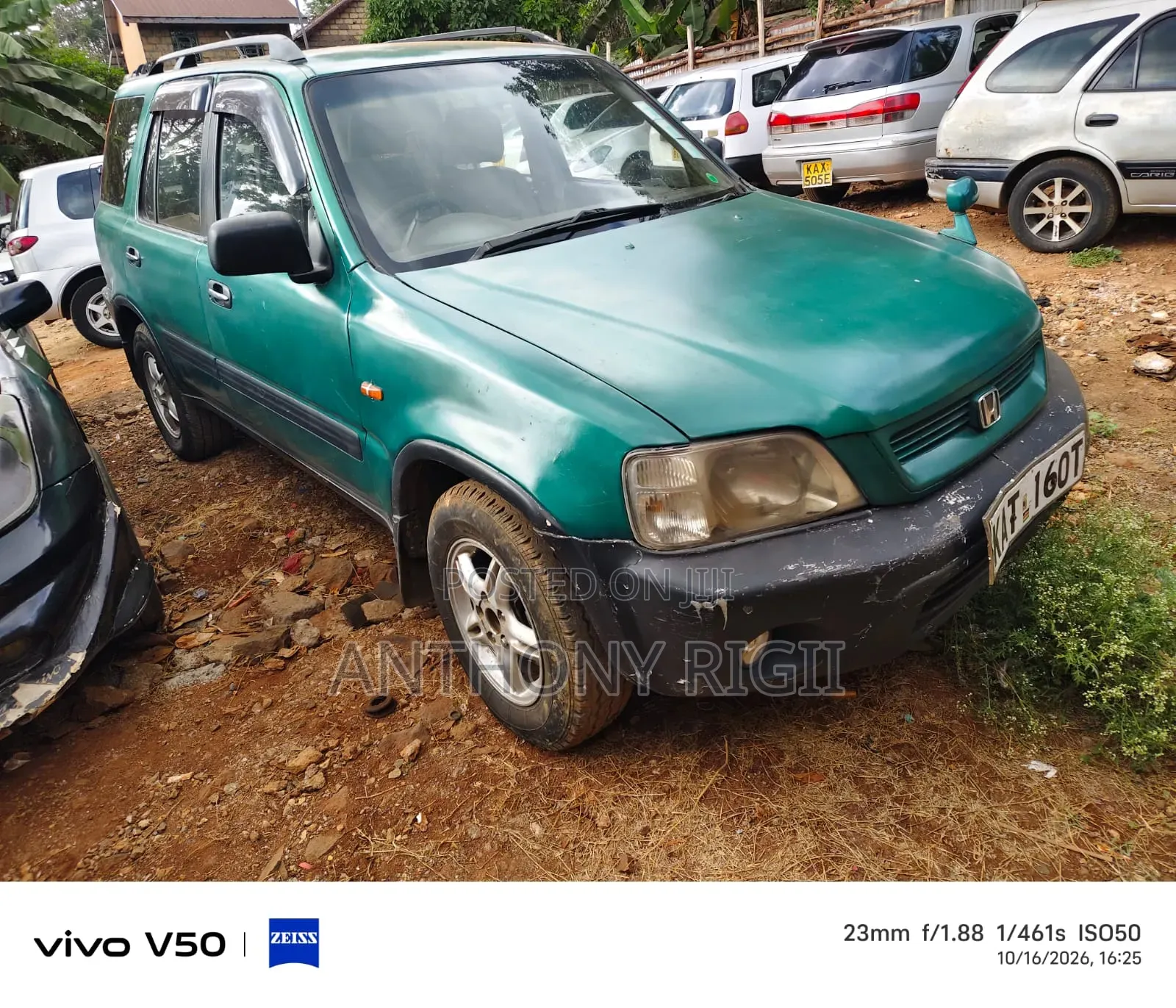 Honda CR-V 2.0 Automatic 1998 Green