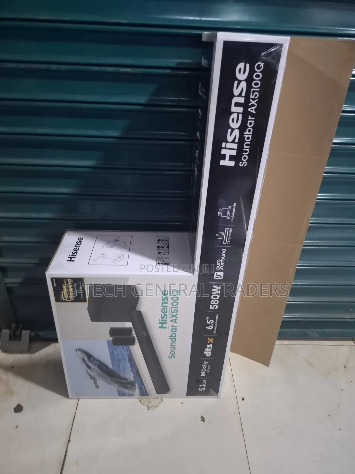 Hisense AX5100Q 5.1-Channel 580W Soundbar System With Dolby Atmos