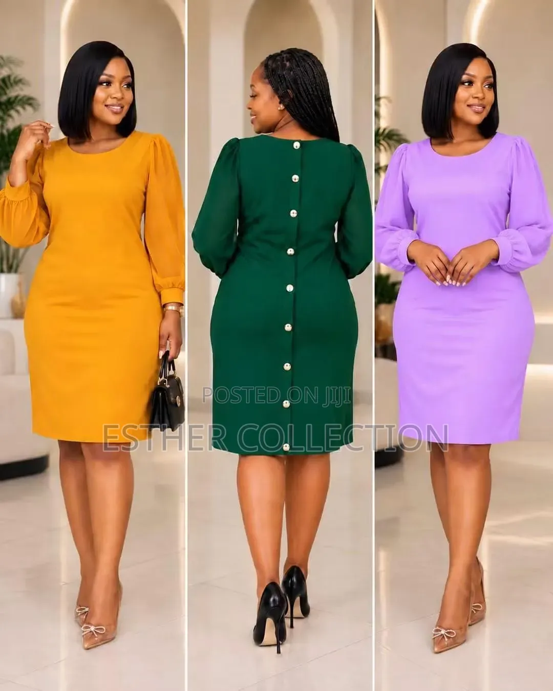 Elegant Bodycon Midi Dress