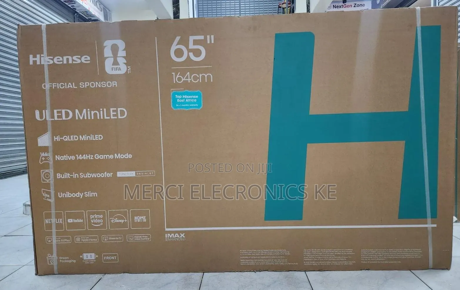 Hisense 65U6SKEN 65-Inch ULED Mini-Led 4K Smart TV