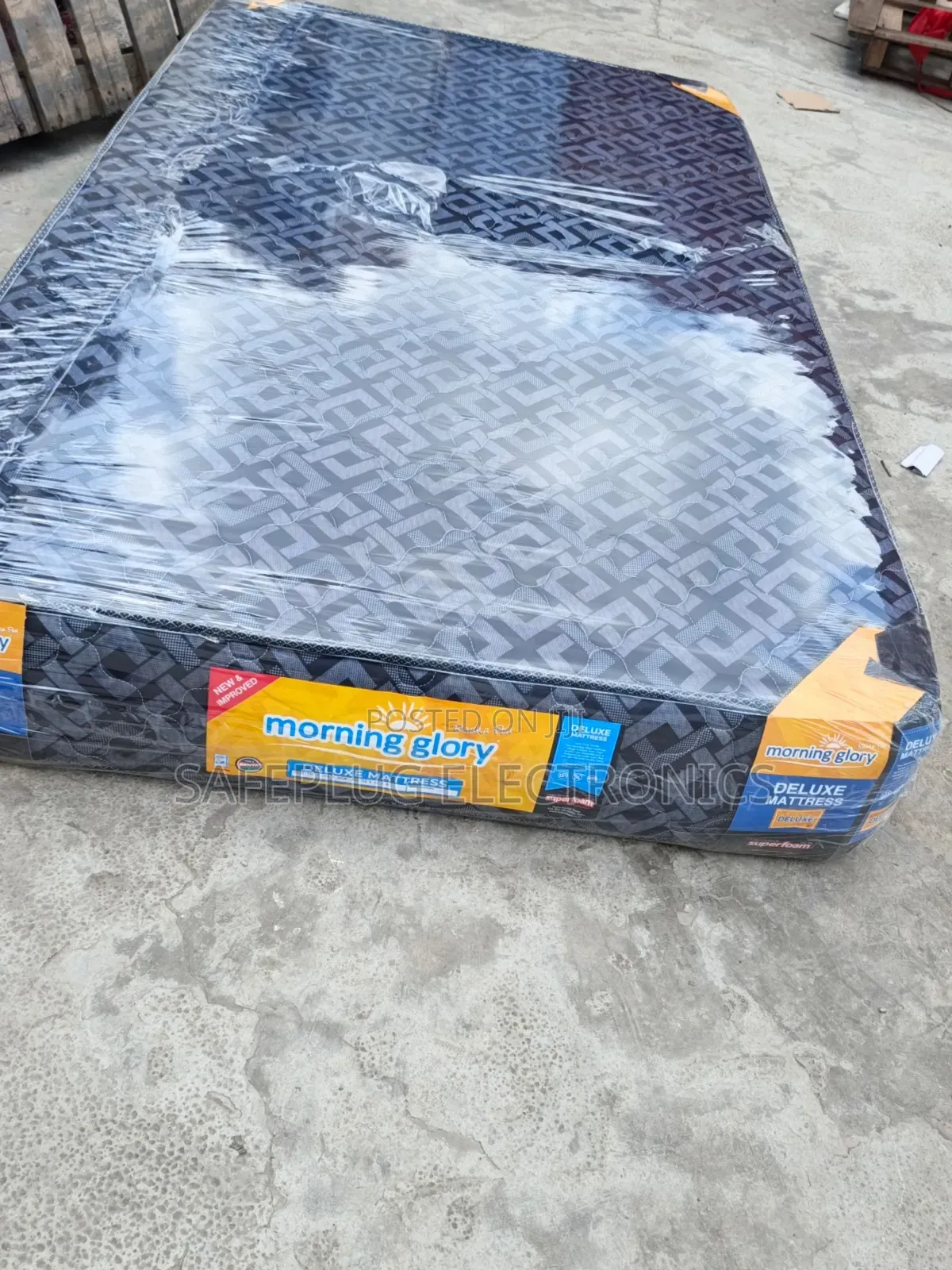 3.5x6 Twin Superfoam Morning Glory Medium Density Mattress