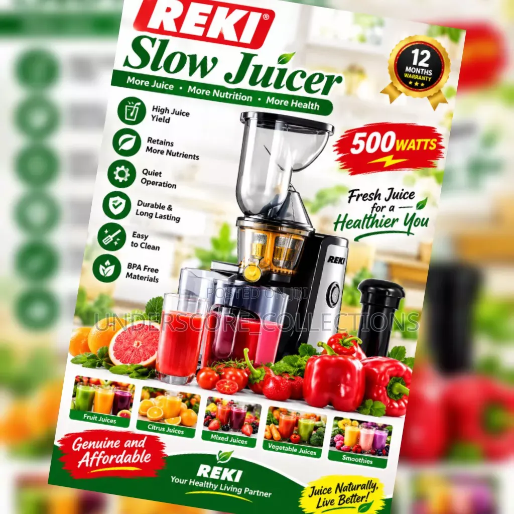 500watts Reki Slow Juicer