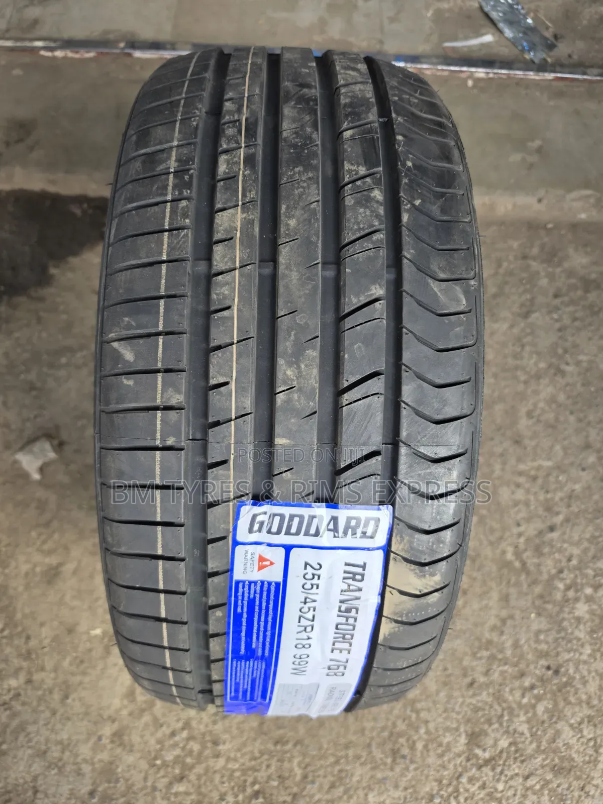 255 /45 R18 Goddard Tires