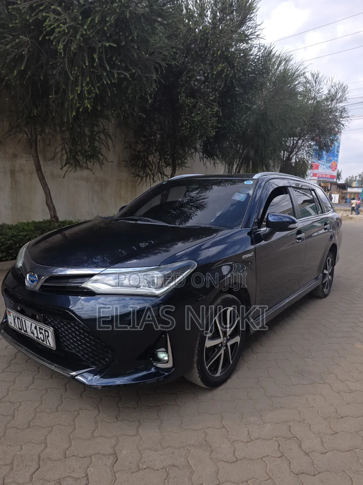 Toyota Corolla Fielder 2018 Black