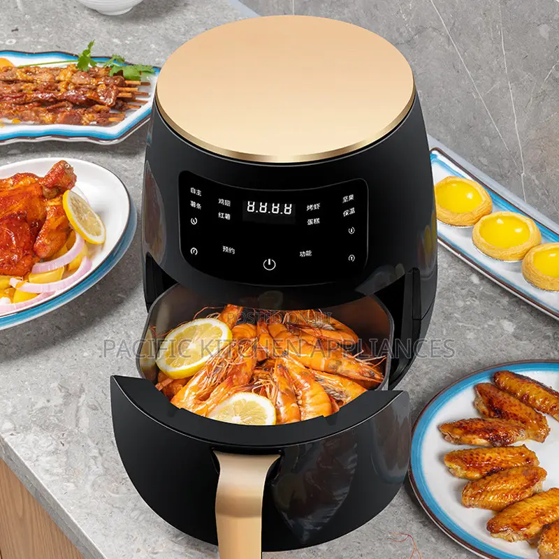 6L Electric Digital Air Fryer Oven Plastic Multifunctional