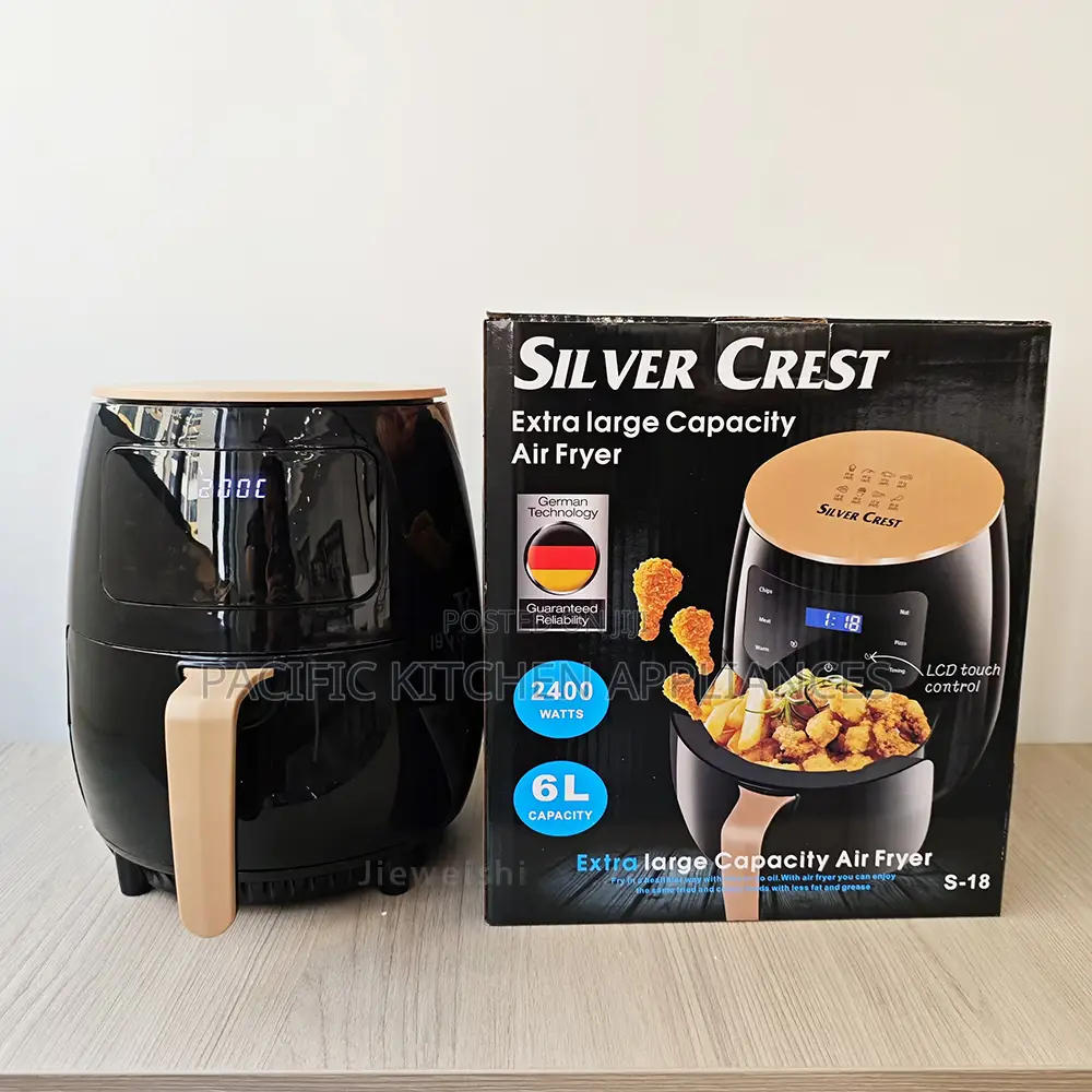 6L Electric Digital Air Fryer Oven Plastic Multifunctional