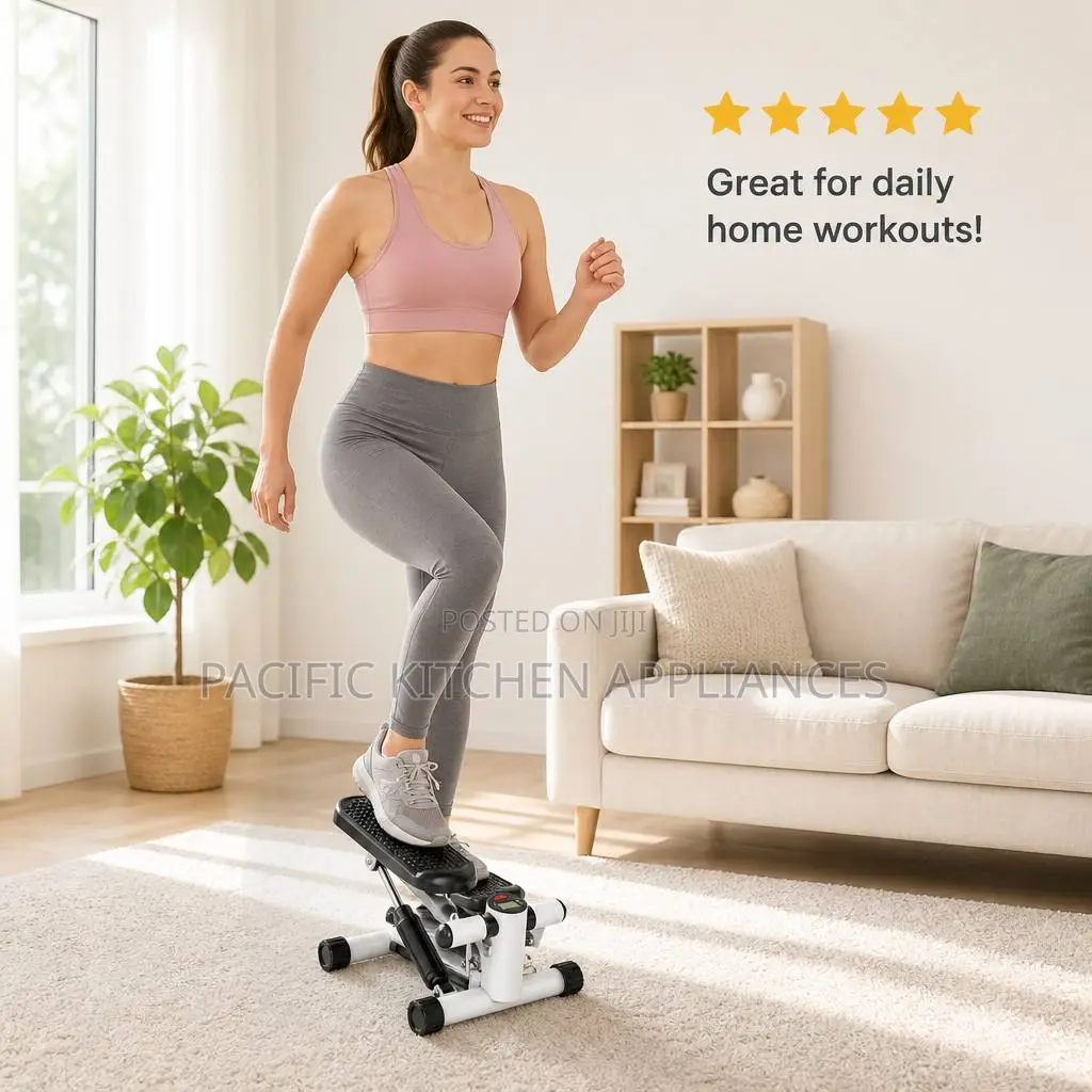 Portable Mini Stepper for Home Workout Compact Steel Frame