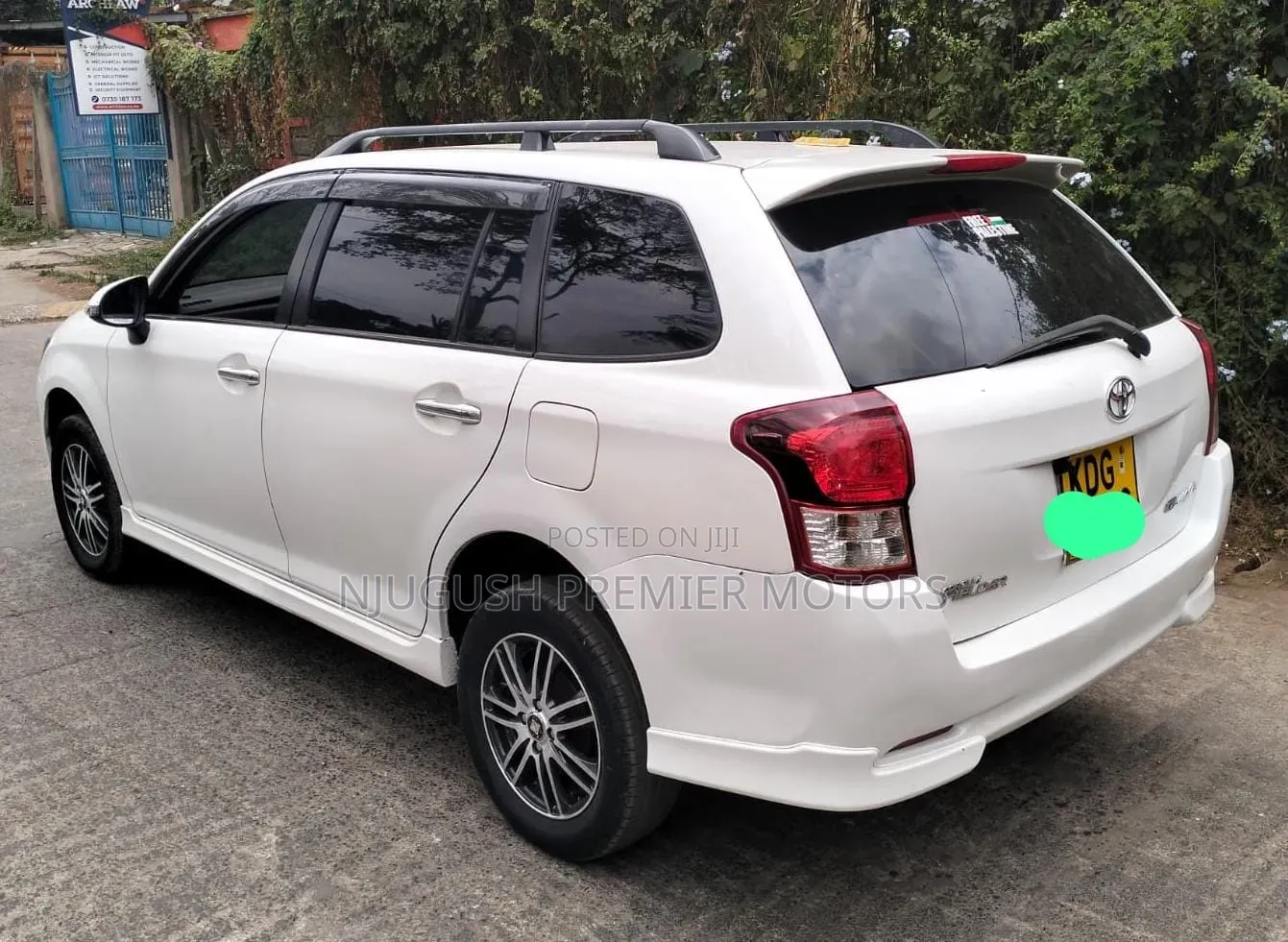 Toyota Corolla Fielder 2015 White