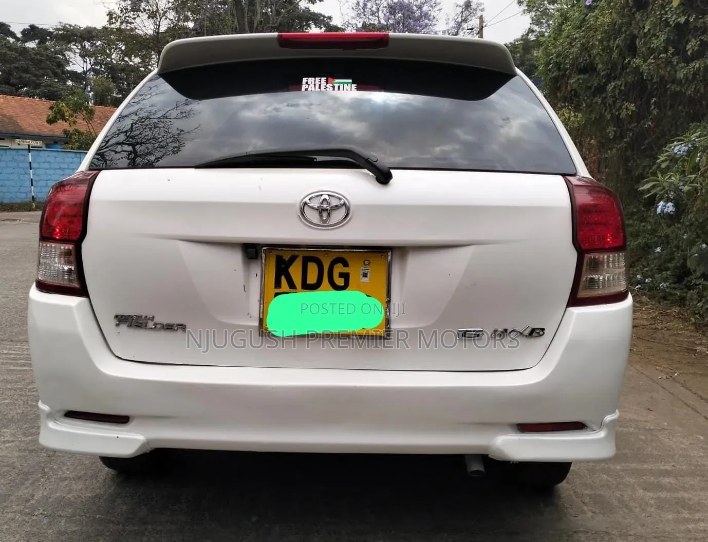 Toyota Corolla Fielder 2015 White