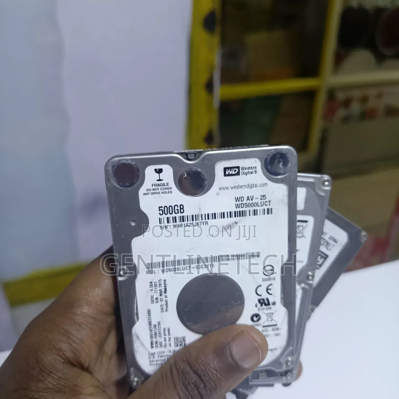 500 Gb Laptop Harddisk