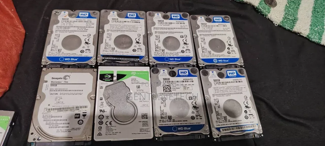 500gb Western Digital Harddisks