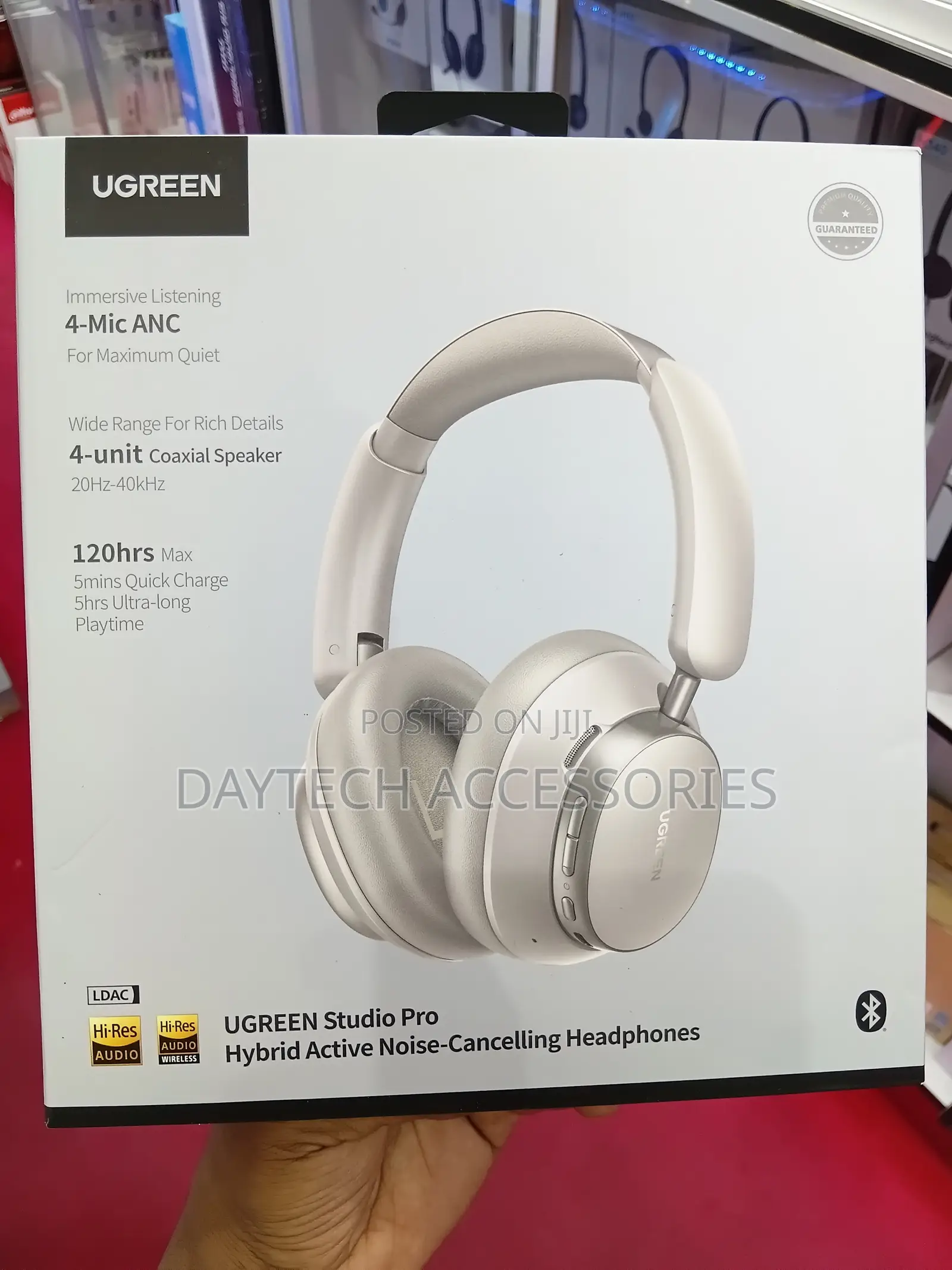 UGREEN Max 6 Studio Pro Hybrid Active Noise-Cancelling Headphones