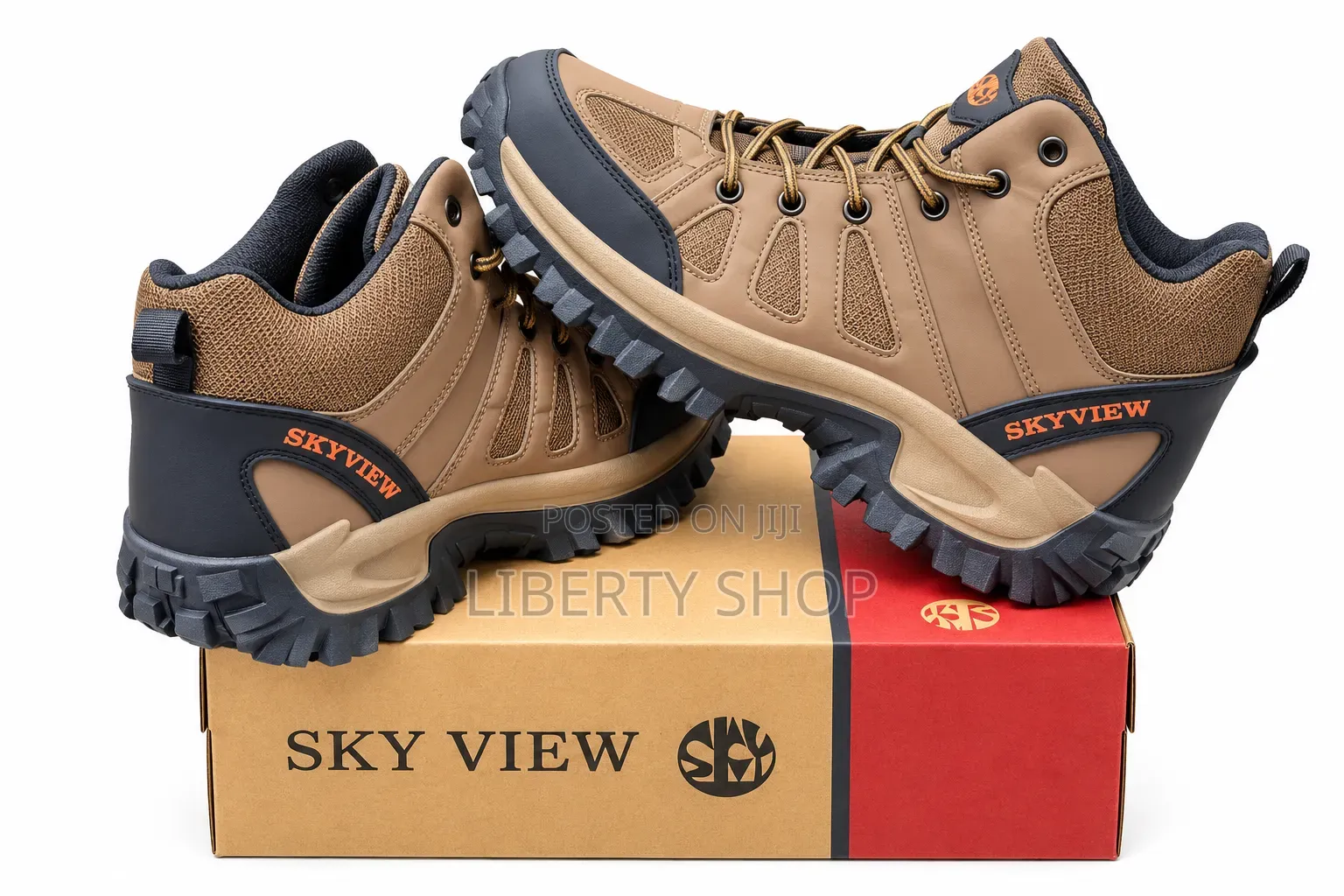 Skyview Hiking Boots for Men – Outdoor Fitness, Trekking and Everyday