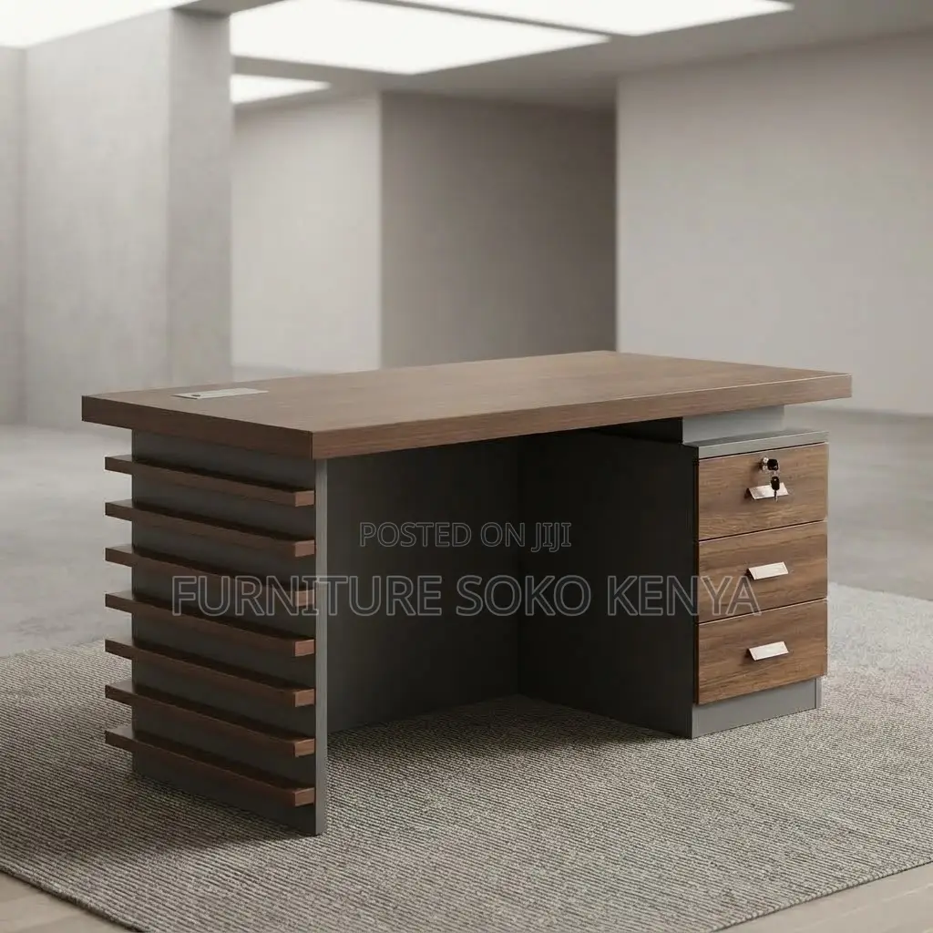 Office Desk; 1.4 Meters Executive Advanced Boss Work Desk