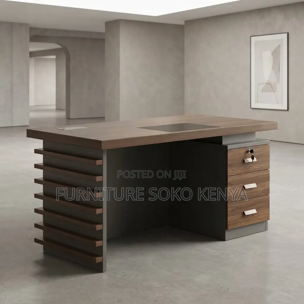 Office Desk; 1.4 Meters Executive Advanced Boss Work Desk