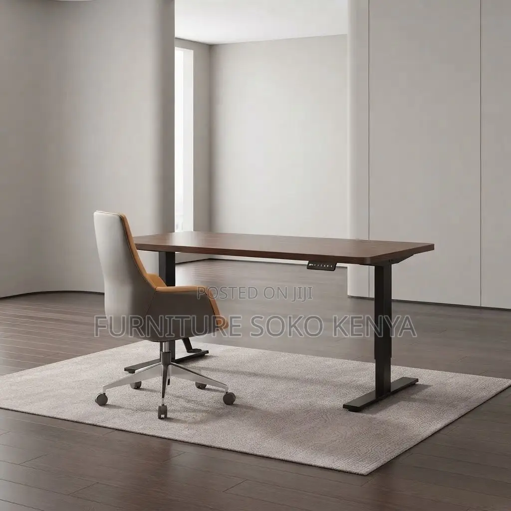 Office Desk; 1.2 Meter Electric Standing Desk 120x60cm (48x24")
