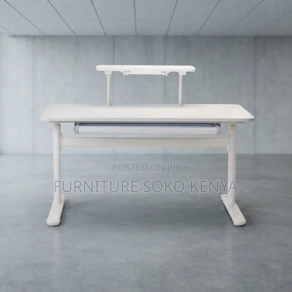 Office Desk; Standing | Manual Height Adjustable Desk - 120cm X 60cm