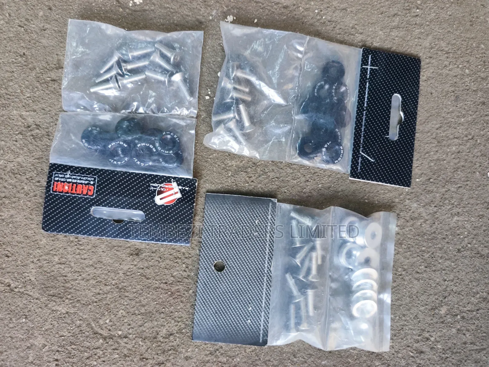 Bumper Quick Release Fastener Kits & Universal Car Washers