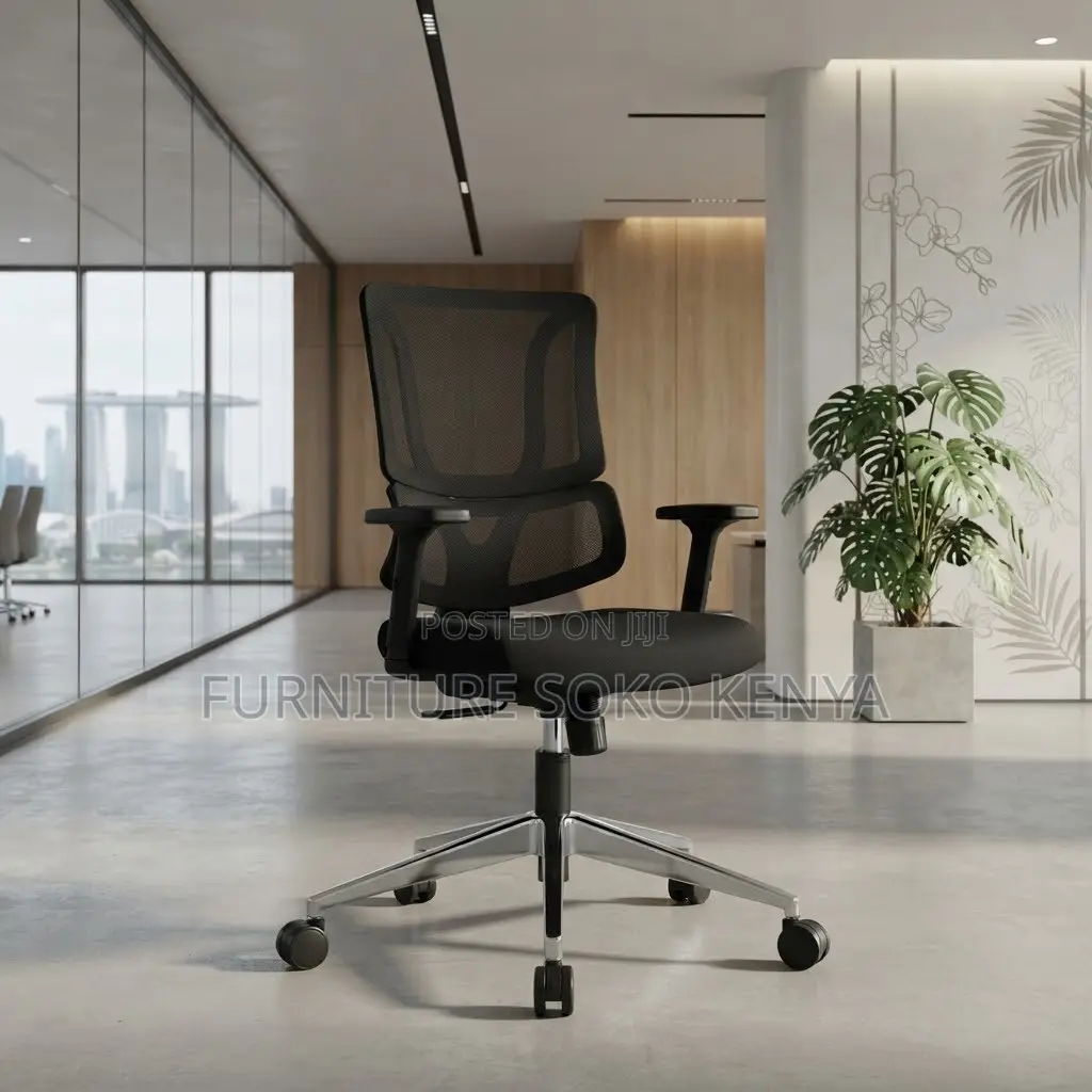 Office Chair; Office Orthopedic Seat With Lumber Support