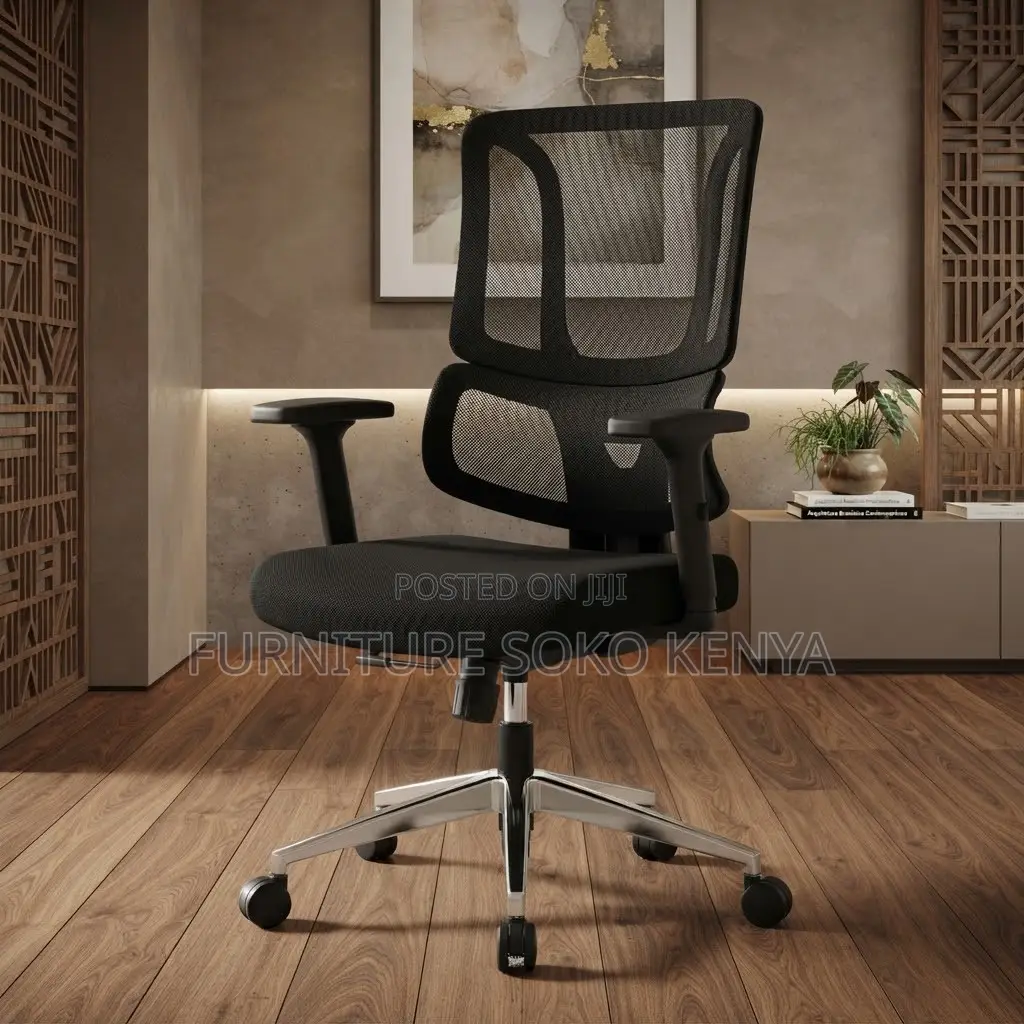 Office Chair; Office Orthopedic Seat With Lumber Support