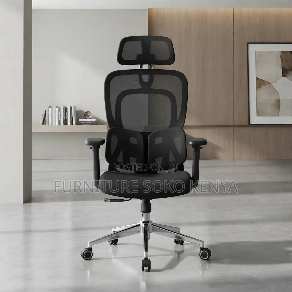 Office Chair; Orthopedic Swivel Executive Computer Chair