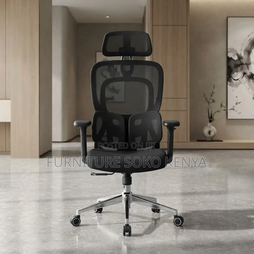 Office Chair; Orthopedic Swivel Executive Computer Chair