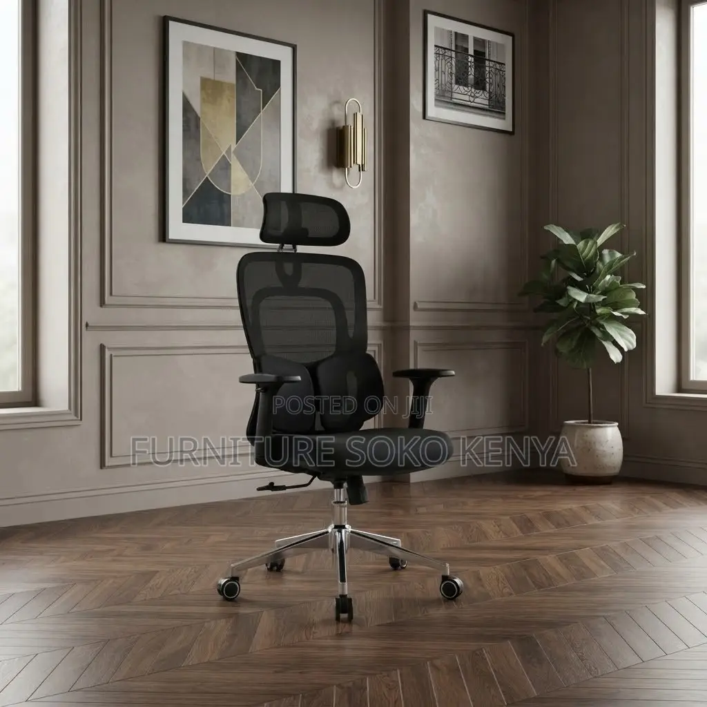 Office Chair; Orthopedic Swivel Executive Computer Chair