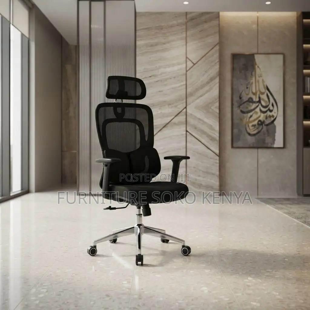 Office Chair; Orthopedic Swivel Executive Computer Chair