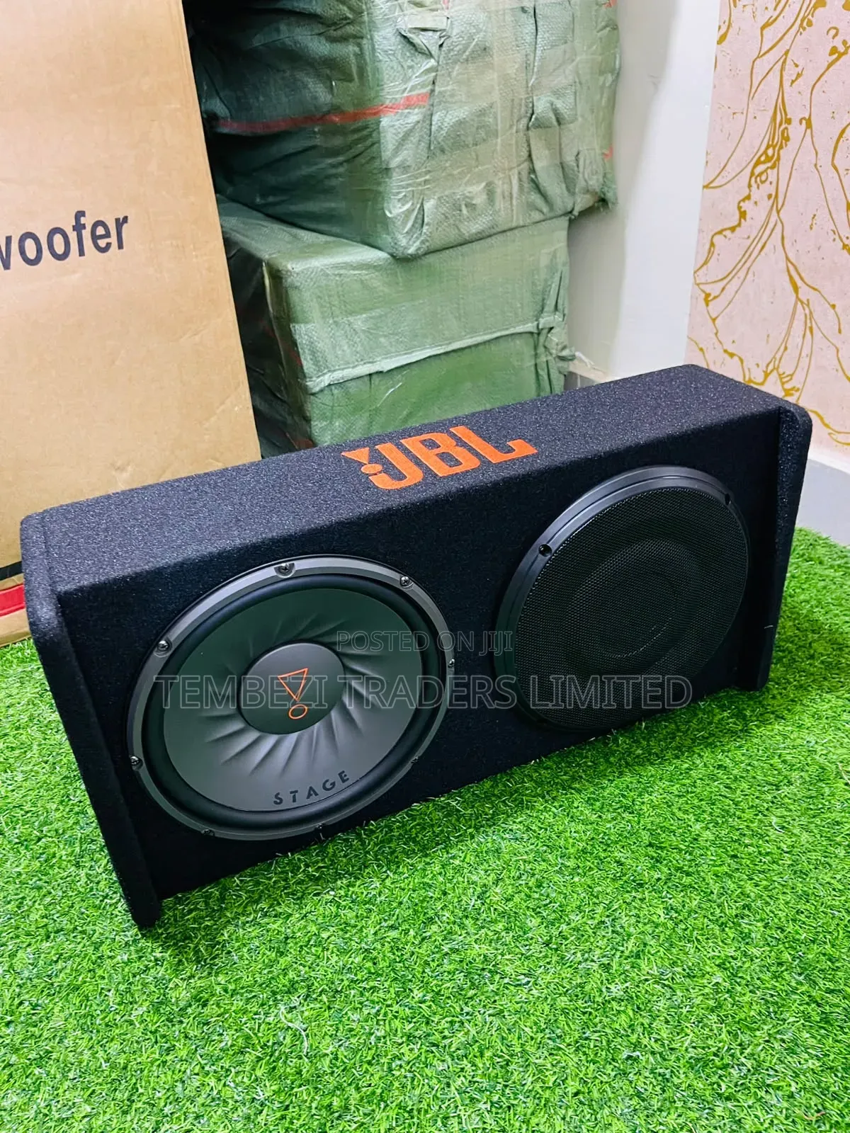 JBL 10-Inch Double Car Subwoofer Enclosure & All Audio Systems