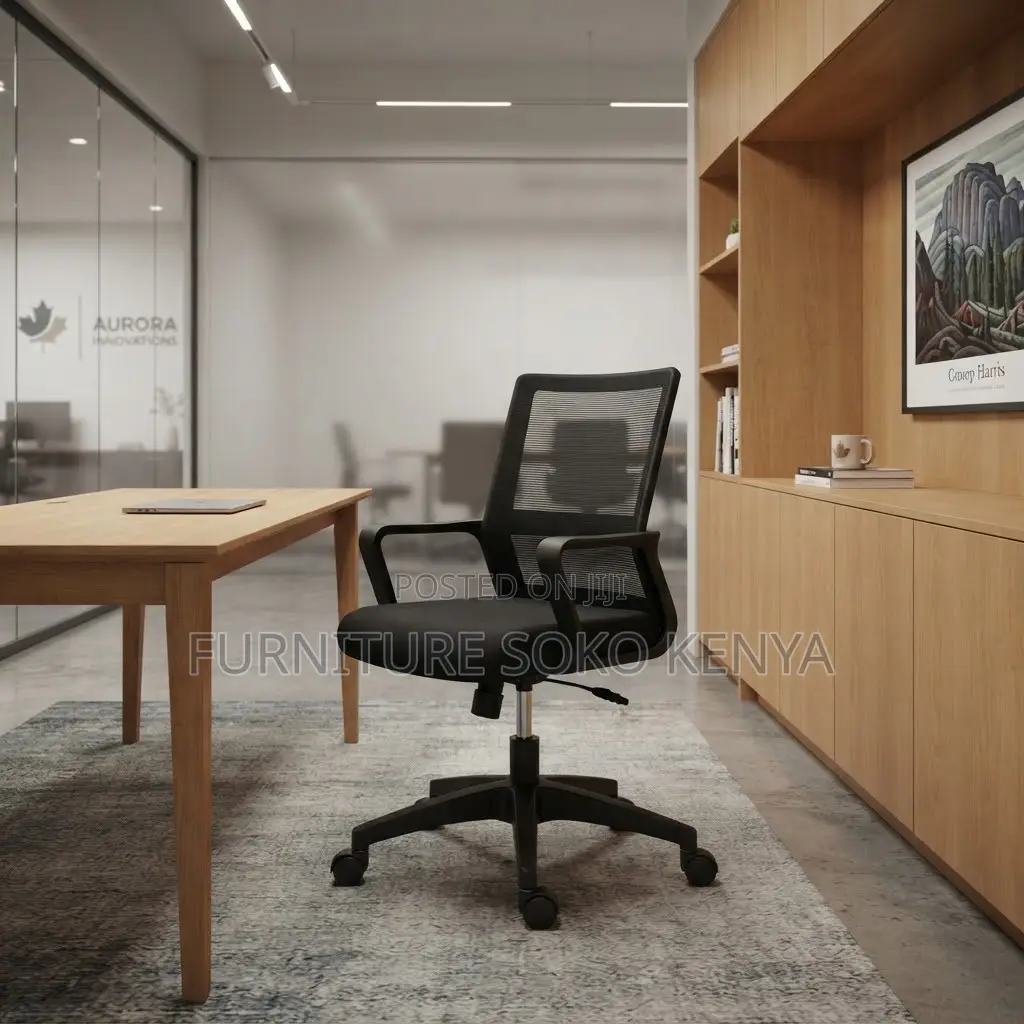 Office Chair: Modern Staff Room Captain Mesh Office Chair