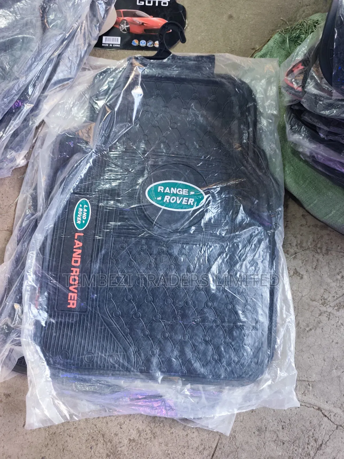 Range Rover Waterproof Non-Slip Rubber Floor Mats –Nationwide Delivery