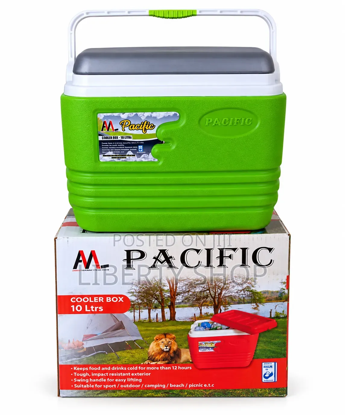 Portable Cooler Box – Insulated Food and Drink Storage Cooler For