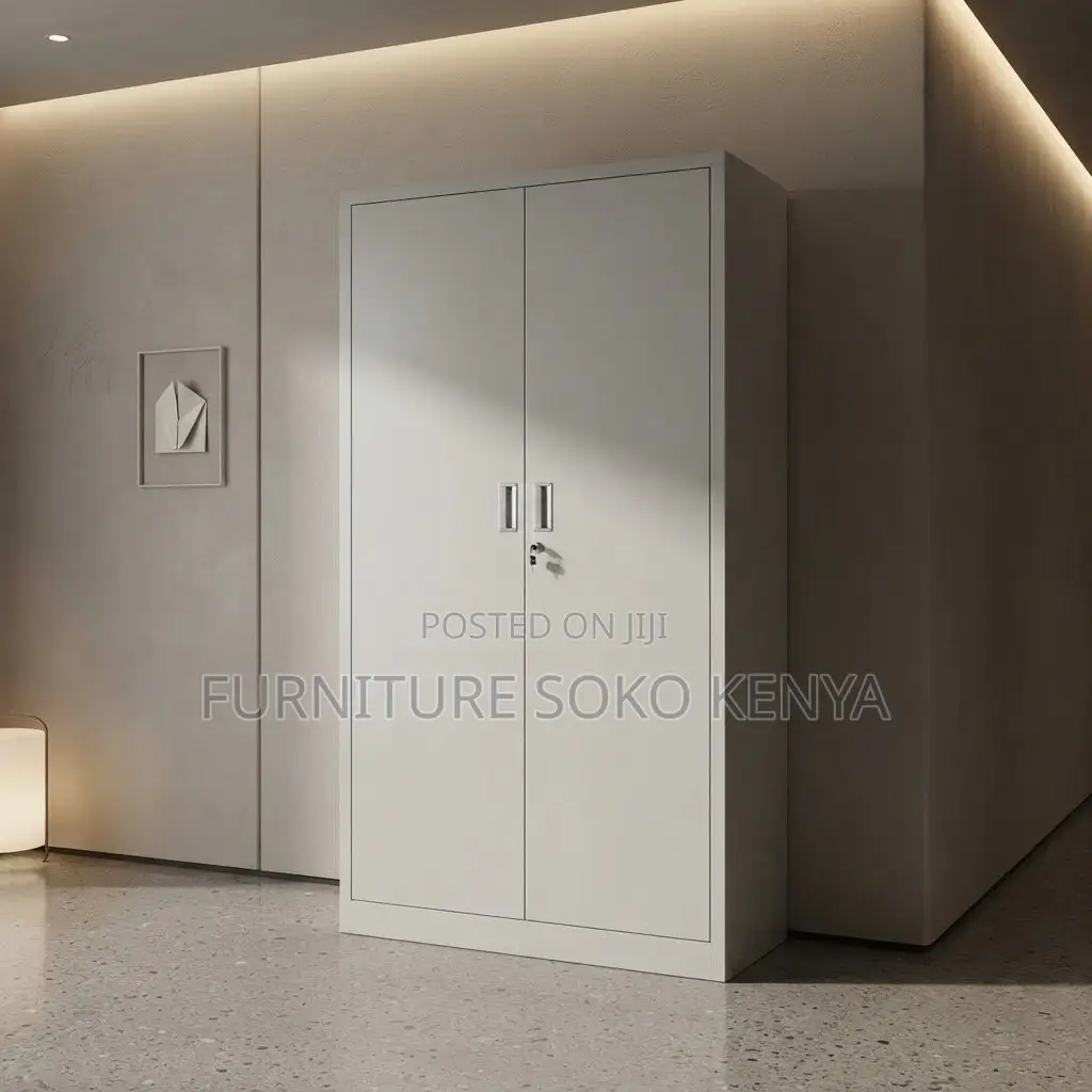 Office Cabinet; 2-Door Full Steel Office Filling Cabinet