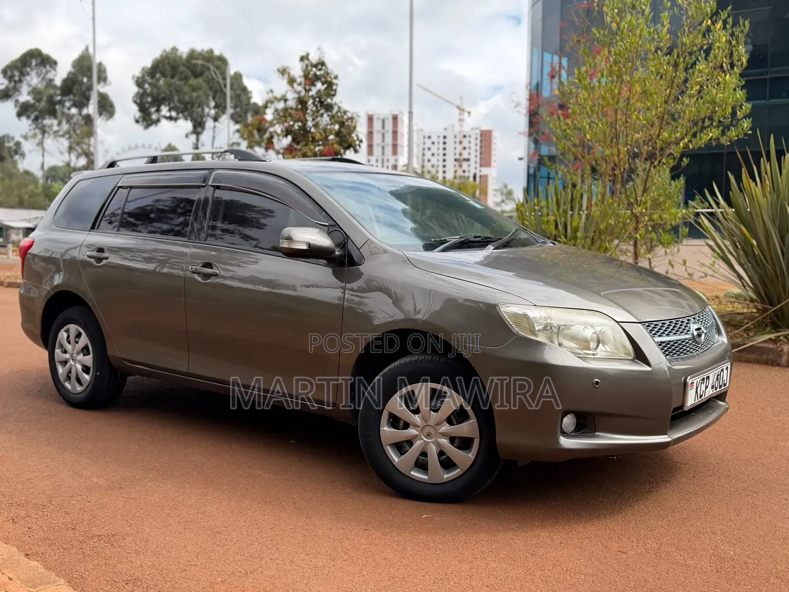 Toyota Corolla Fielder 2011 Gray