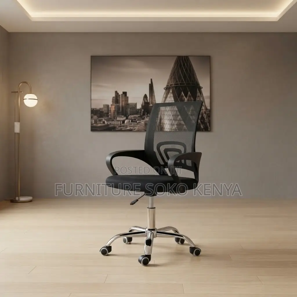 Office Chair; High Adjustable Secretary Mesh Back Office Seat