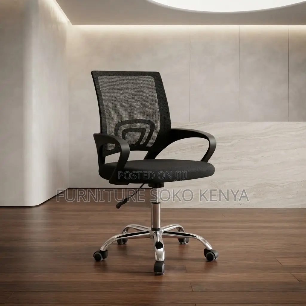 Office Chair; High Adjustable Secretary Mesh Back Office Seat