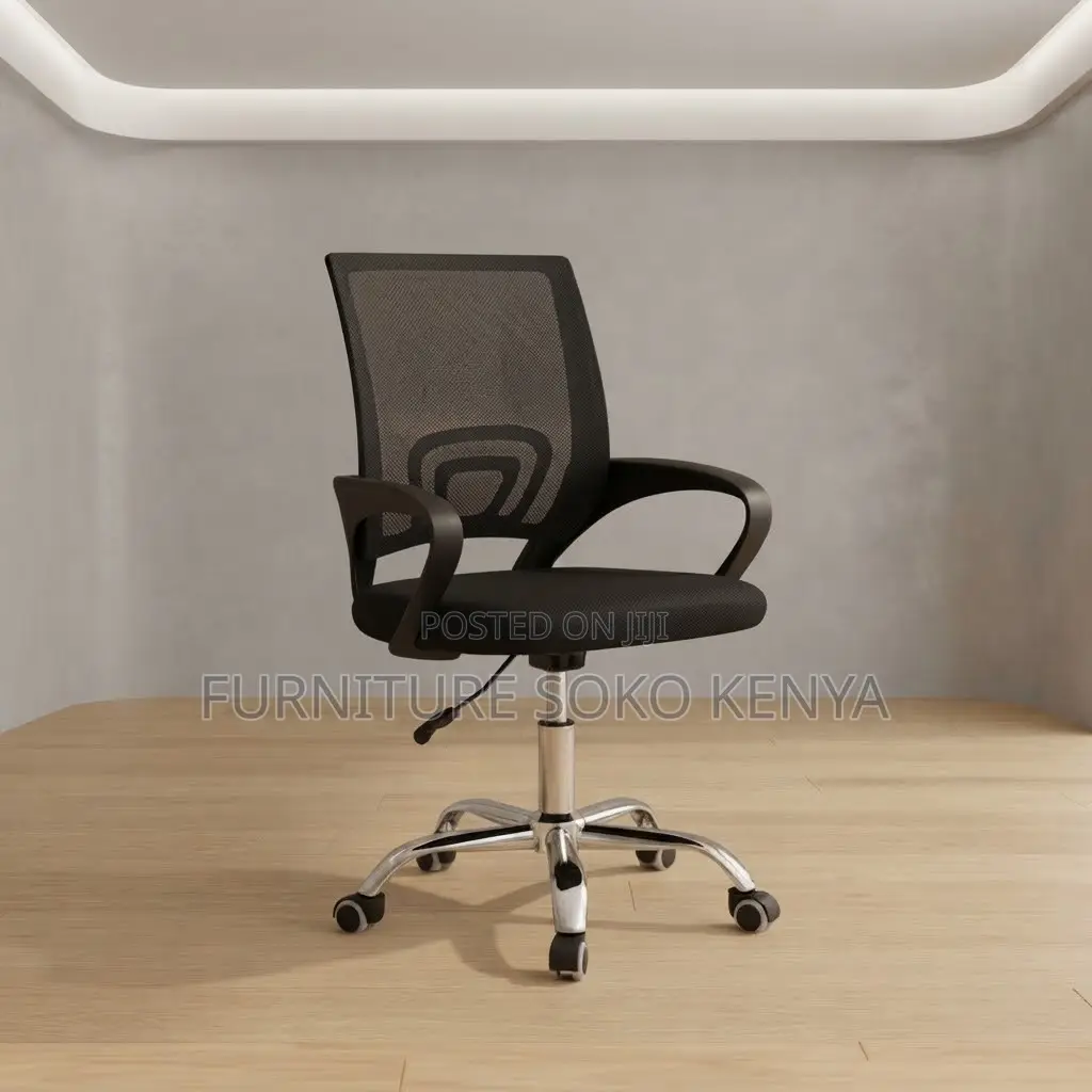 Office Chair; High Adjustable Secretary Mesh Back Office Seat