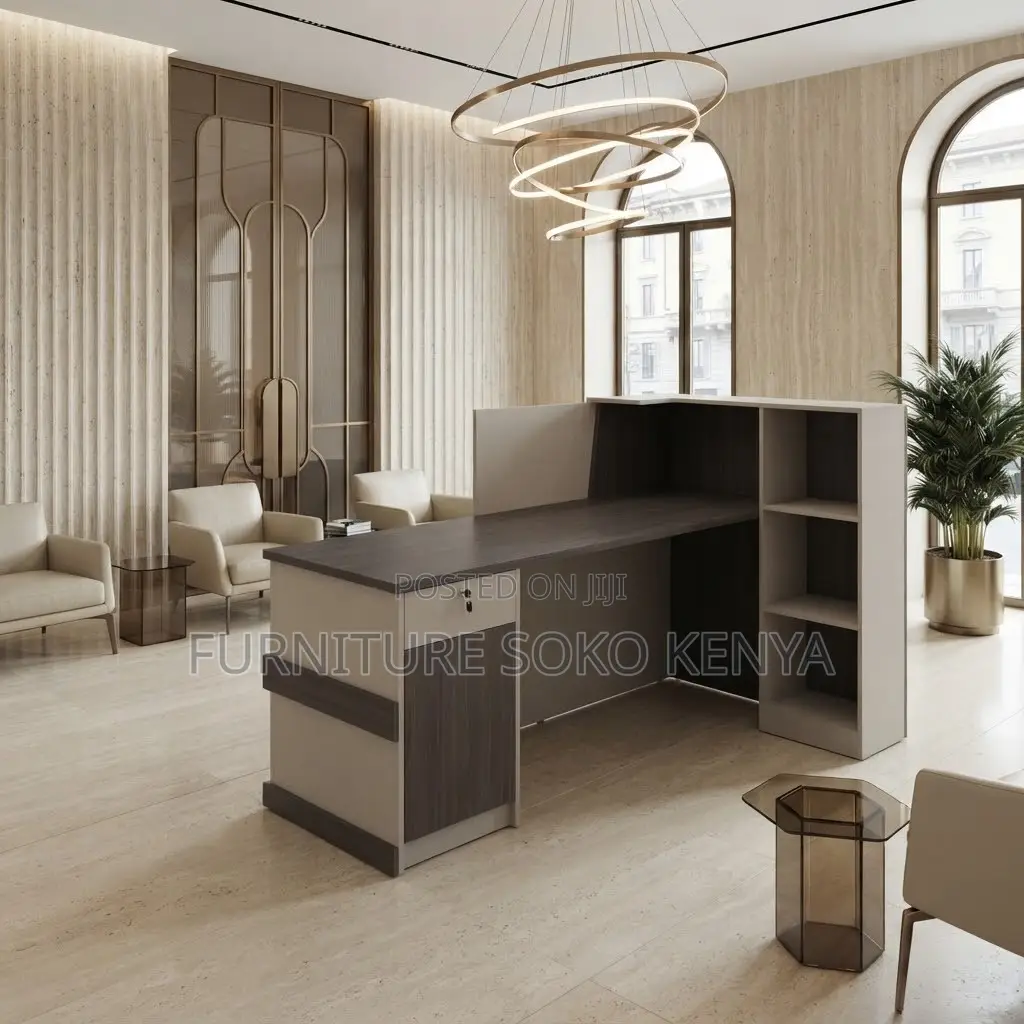 Reception Desk; 180CM Front Imported Executive Reception Table