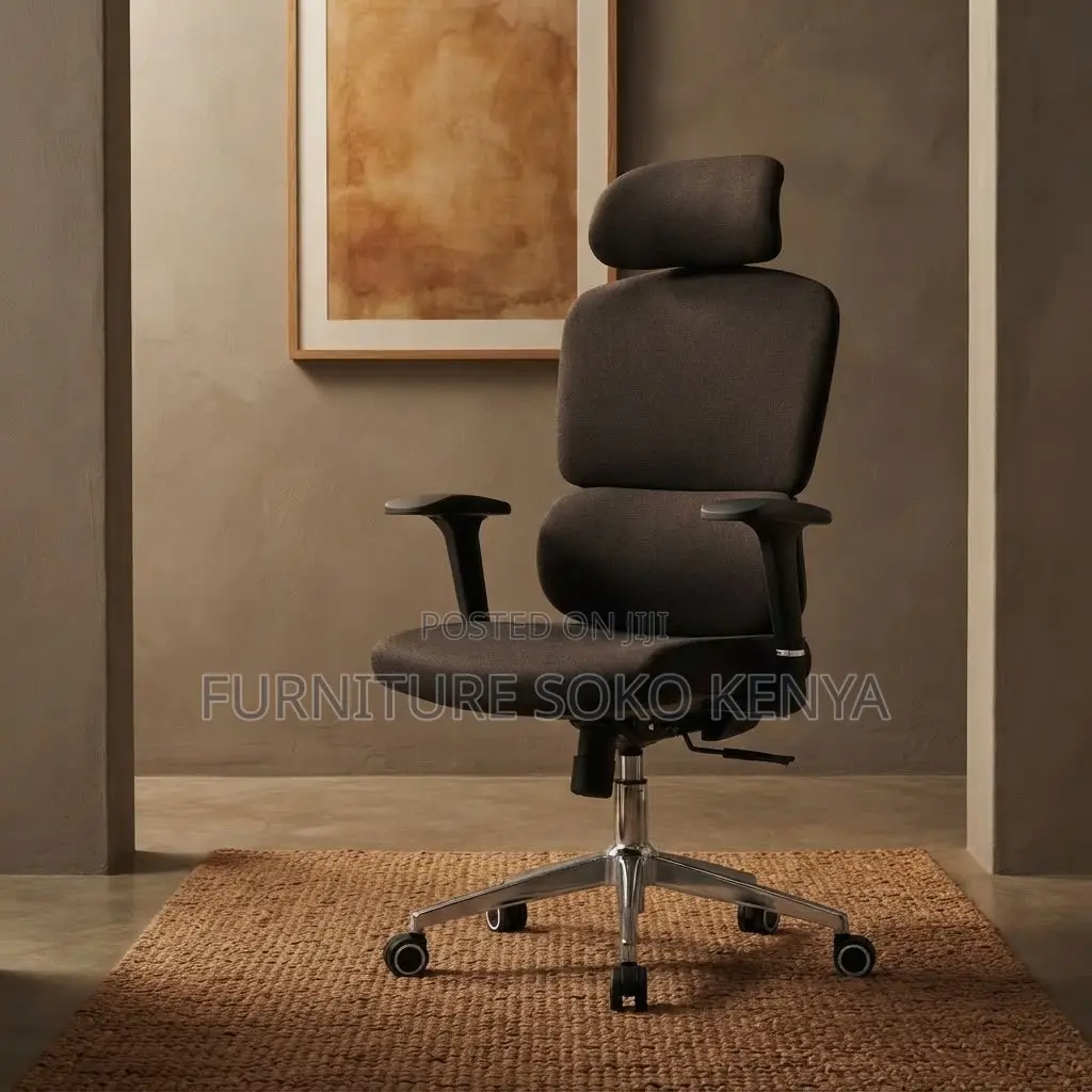 Office Chair; Dual Orthopedic Reclining Office Seat