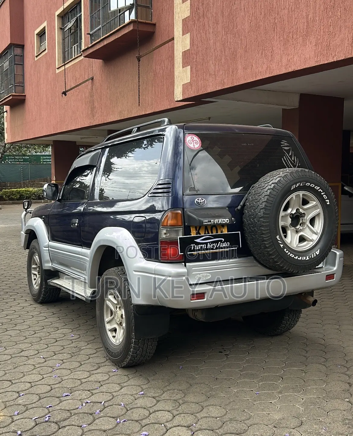 Toyota Land Cruiser Prado 3.0 TD 1996 Blue