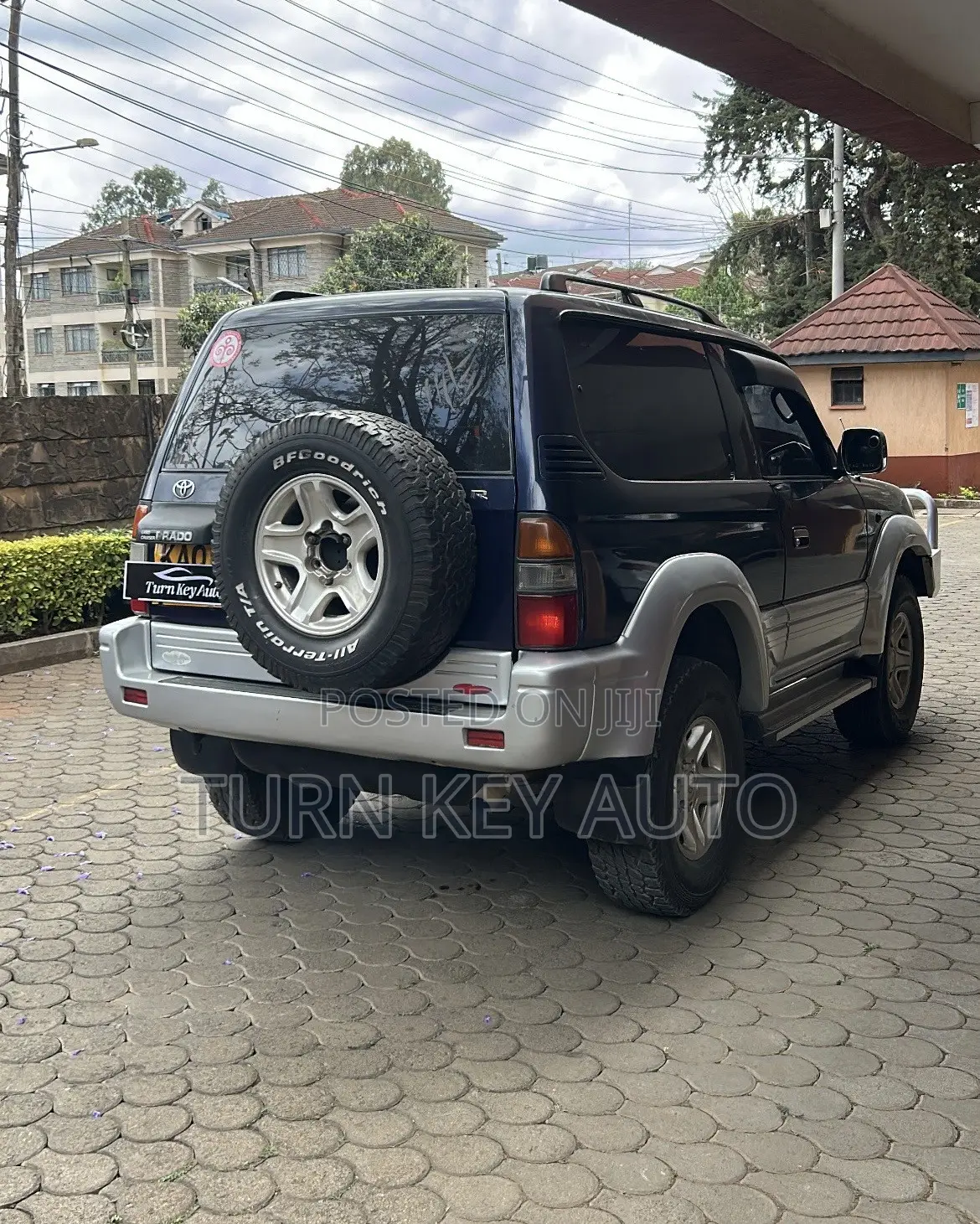 Toyota Land Cruiser Prado 3.0 TD 1996 Blue