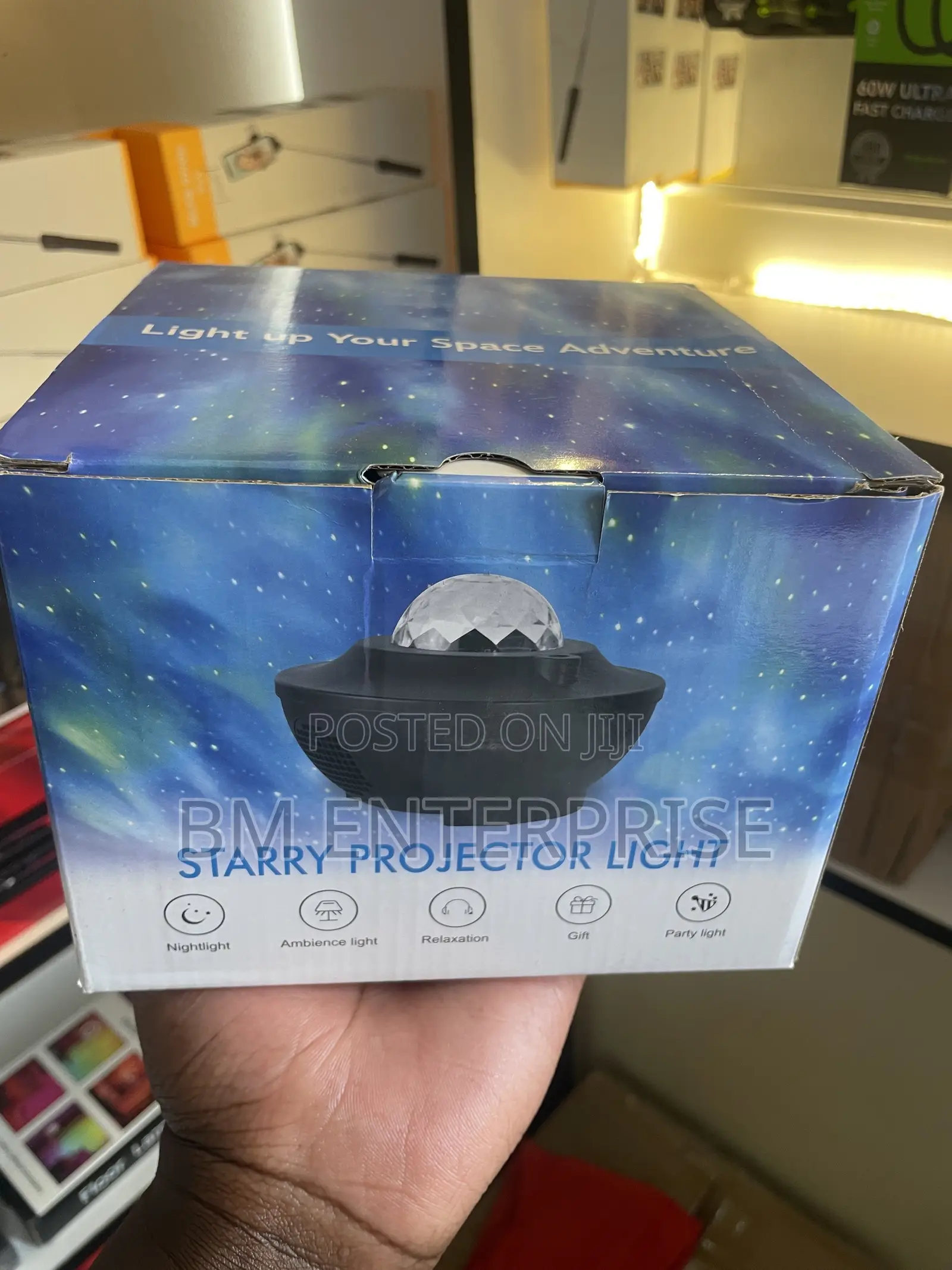 Starry Projector Light With BY Speaker