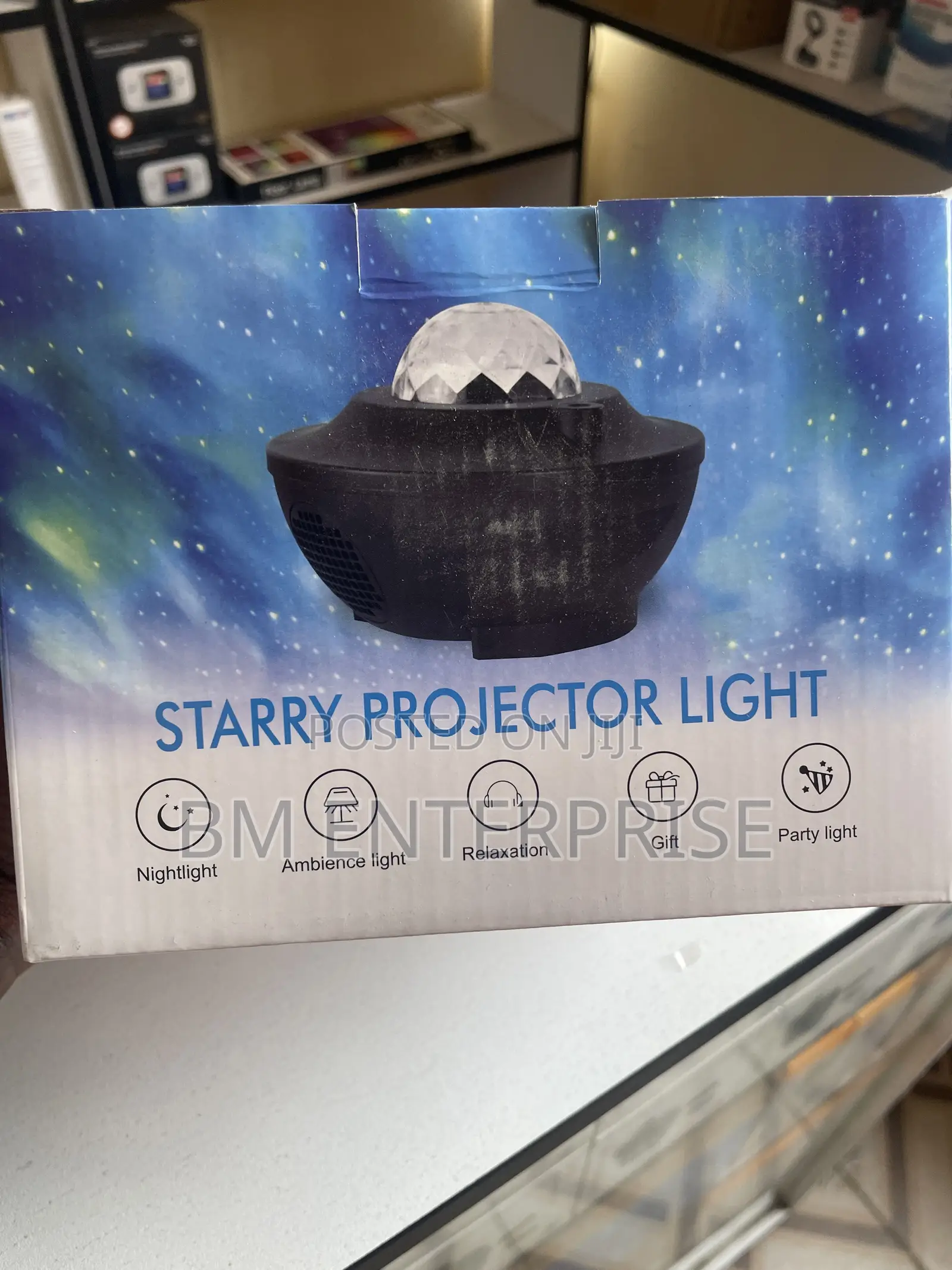 High Quality Starry Sky Galaxy Projector Light With BT Speaker