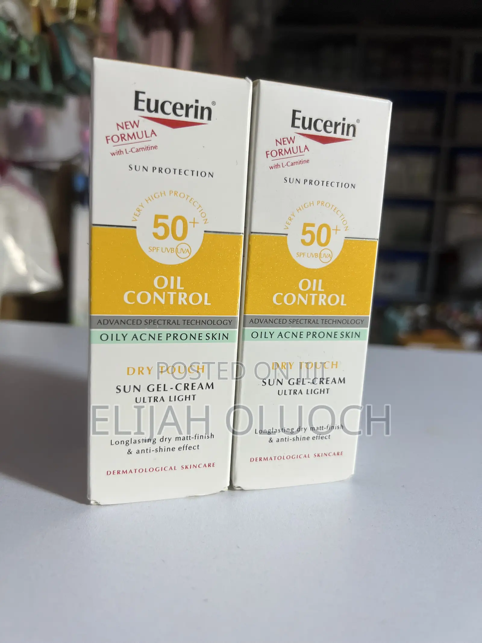 Eucerin Sun Protection Oil Control Dry Touch Sun Gel-Cream SPF 50+