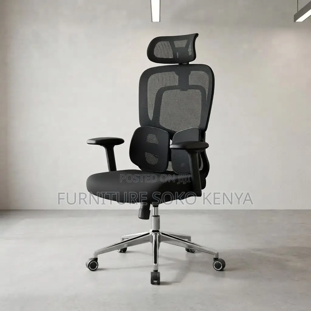 Office Chairs; Orthopedic High-Back Ergonomic Executive Chair
